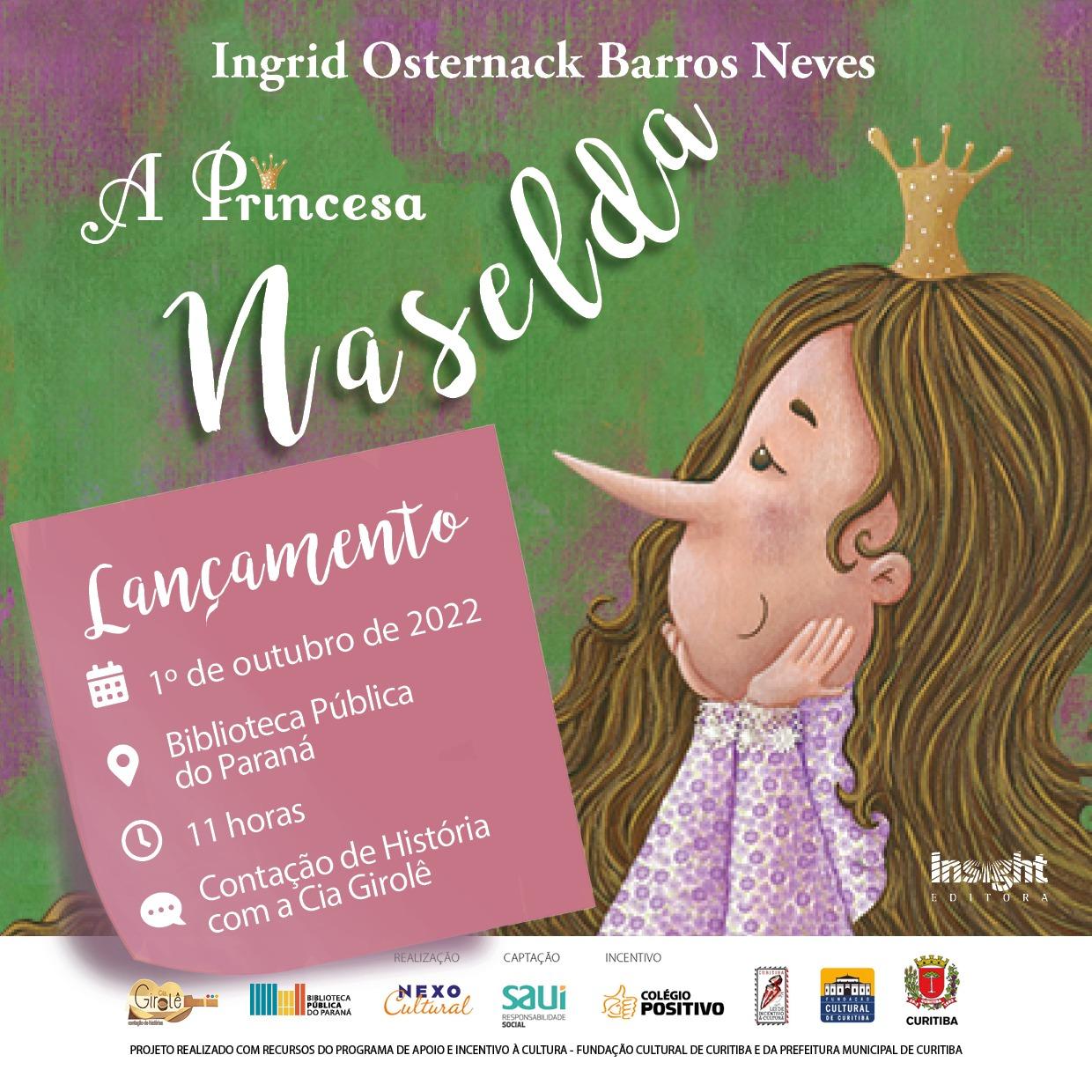 “A Princesa Naselda” traz em versos o tema da aceitação de maneira divertida e lúdica