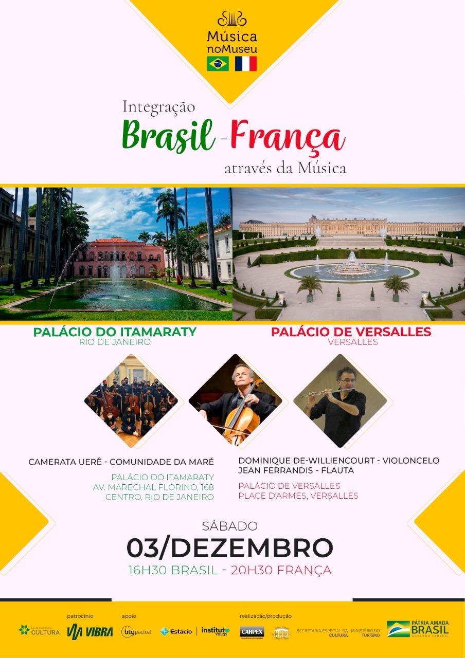 MÚSICA NO MUSEU apresenta em dezembro de 2022 o “Programa Música nos Palácios”