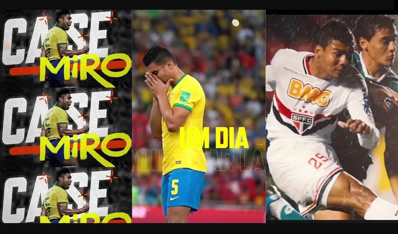 Casemiro classifica Brasil para as oitavas de final e estreia minidocumentário no Kwai