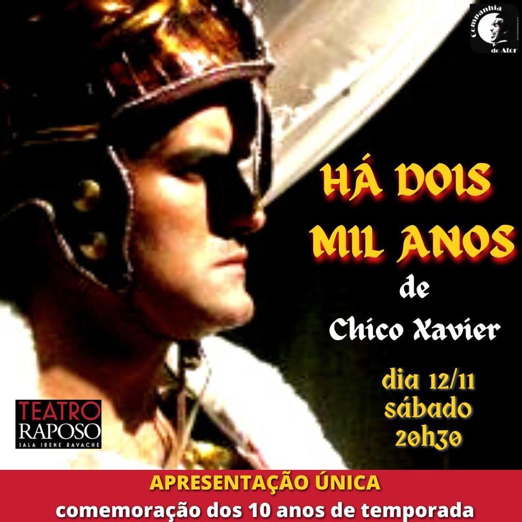 Lucas Ronconi integra o elenco de “Há Dois Mil Anos” na apresentação em comemoração dos 10 anos da peça