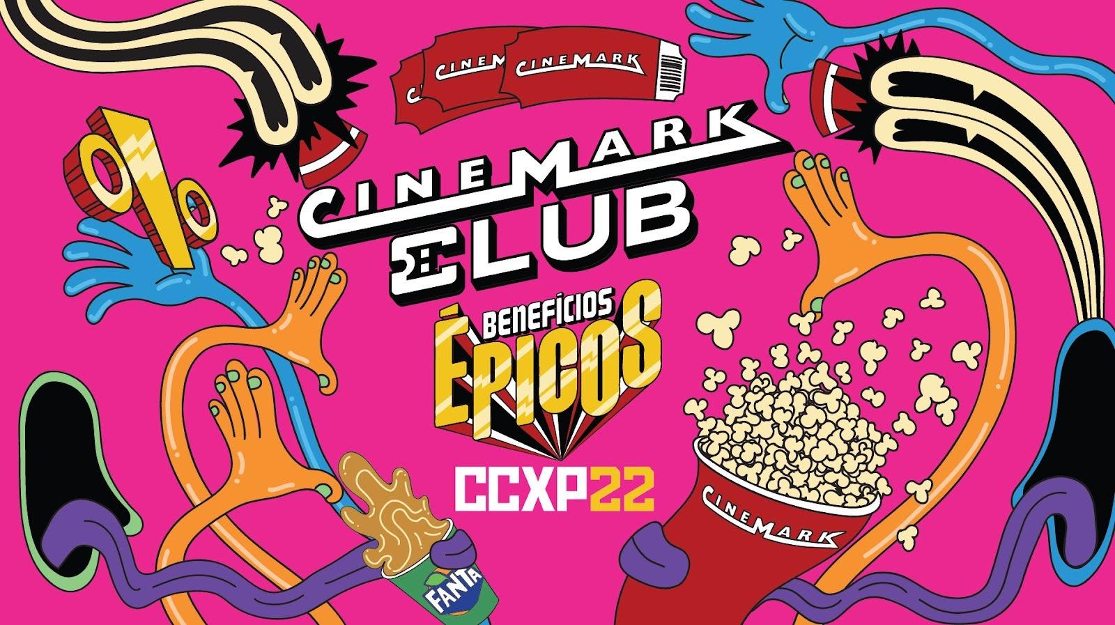 Cinemark anuncia patrocínio na CCXP22 e proporciona experiência única para o público com seu programa de assinatura