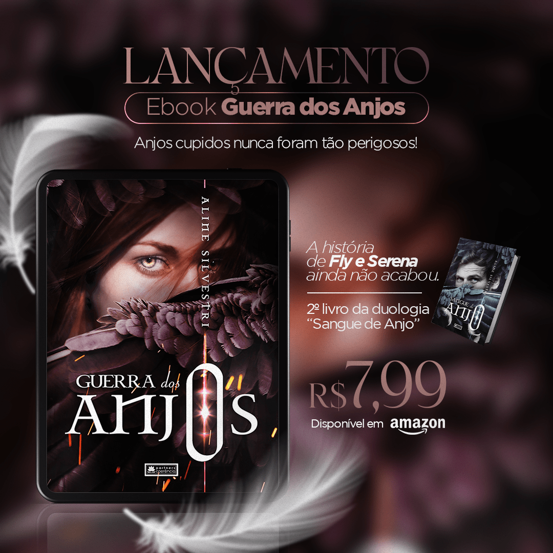 Aline Silvestri lança duologia Sangue de Anjo completa em eBook na Amazon