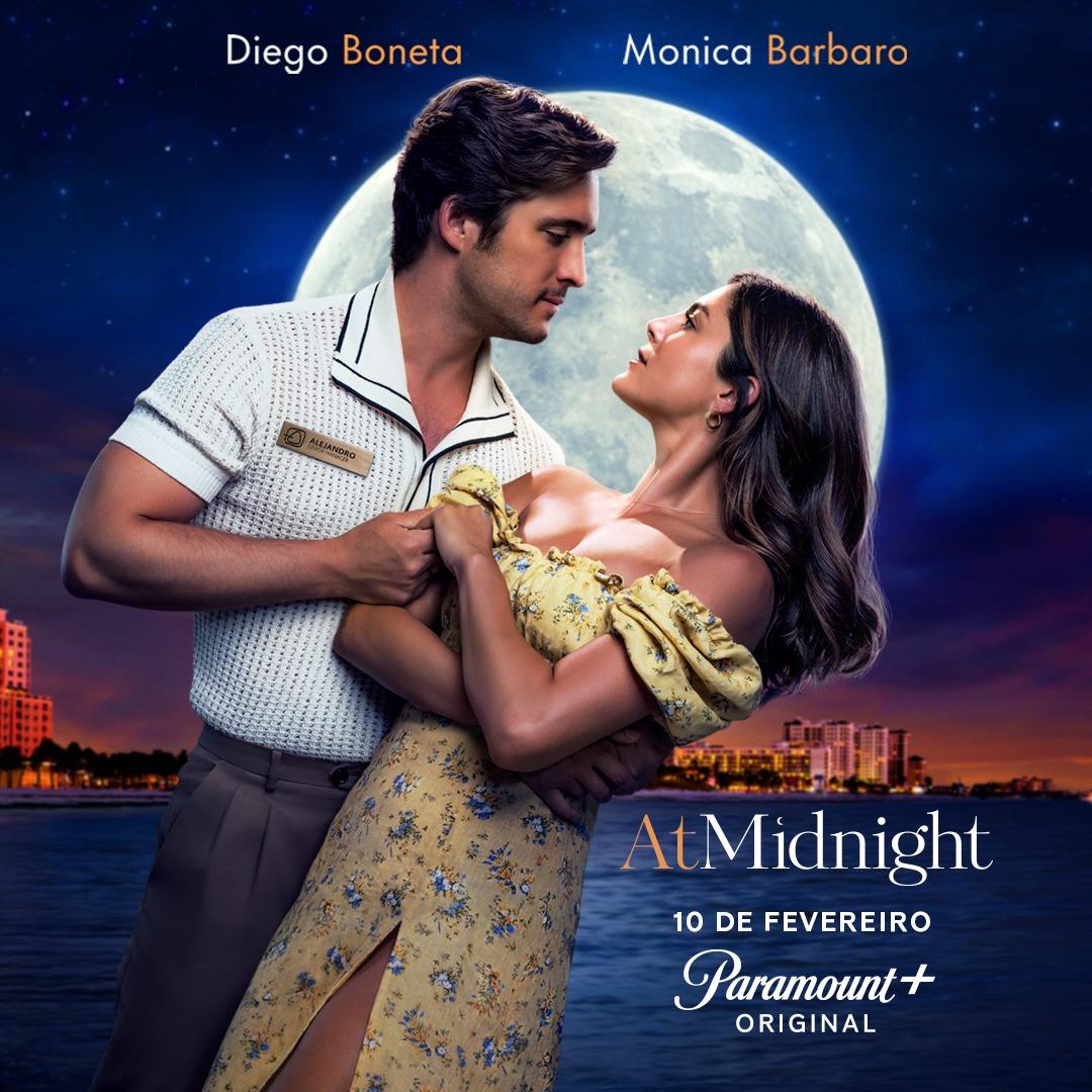 PARAMOUNT+ DIVULGA TRAILER OFICIAL DE “AT MIDNIGHT”, COMÉDIA ROMÂNTICA