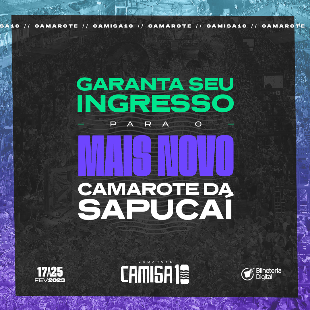 O mais novo Camarote da Sapucaí 