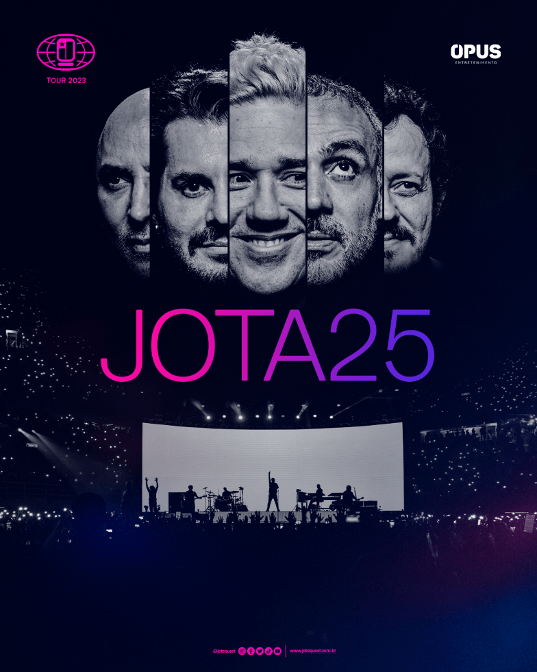 Jota Quest retorna ao Espaço Unimed com a tour “JOTA25 – De Volta ao Novo”