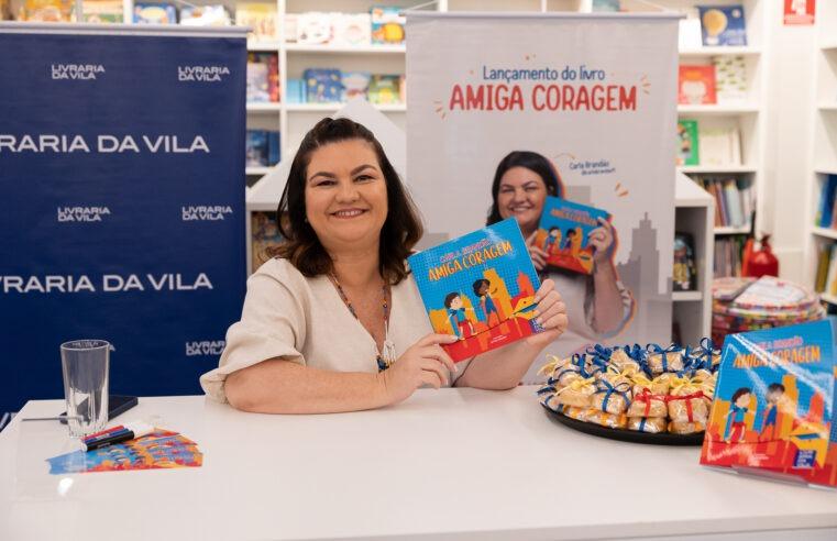Lançamento do livro infantil “AMIGA CORAGEM”, de Carla Brandão, agita Shopping Eldorado