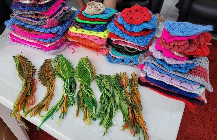 Artista têxtil brasileira expõe projetos na maior feira de artesanato do mundo