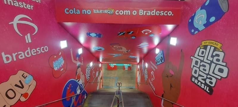 Bradesco agita Lollapalooza Brasil 2023