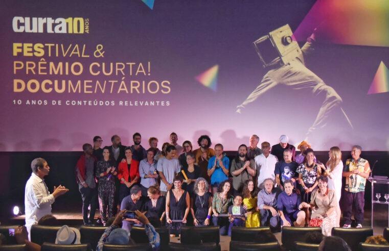 Festival & Prêmio Curta! Documentários reúne cena artística e cultural no Rio em noite de premiação