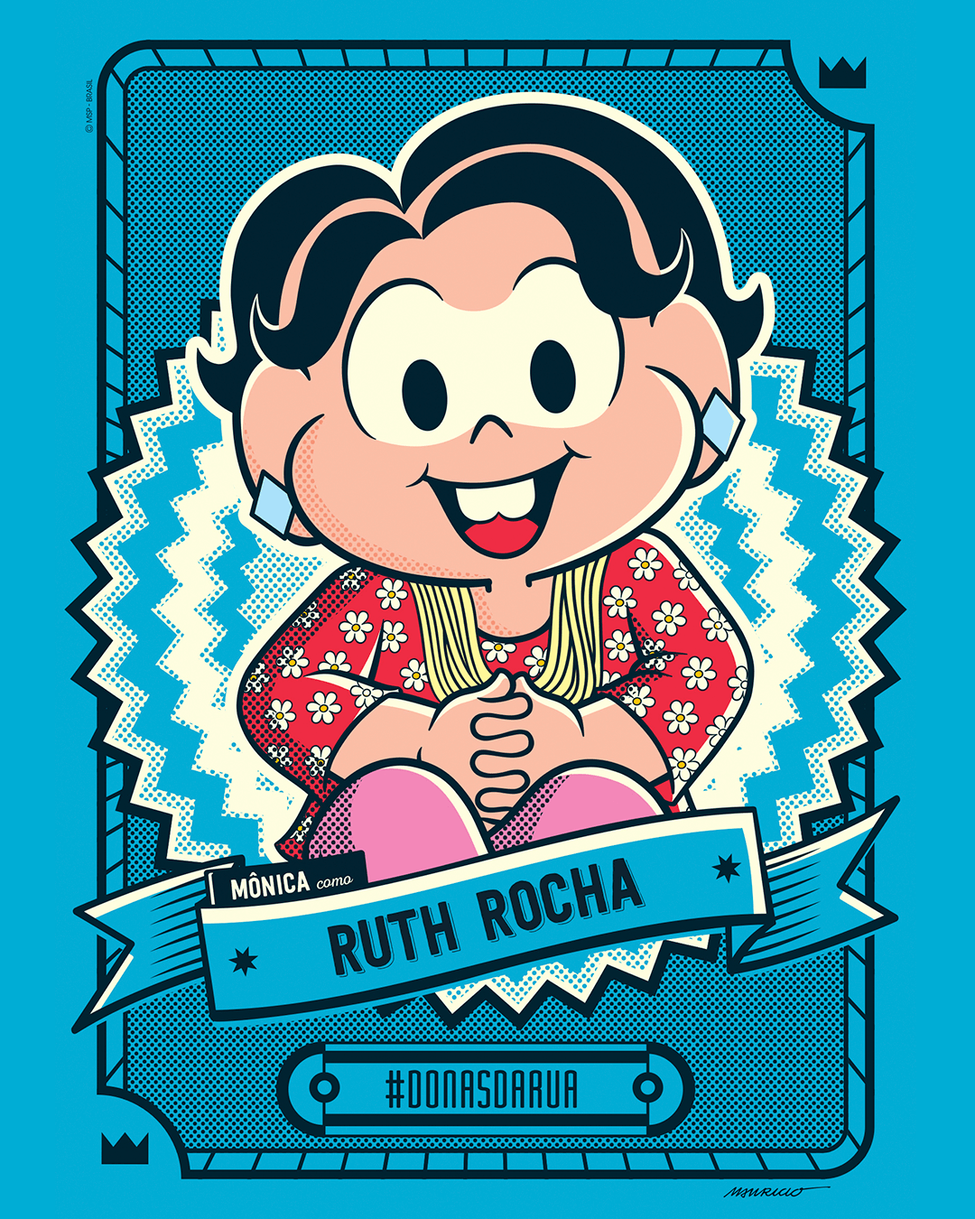 No Dia Nacional do Livro Infantil, Ruth Rocha é homenageada pela Turma da Mônica no projeto Donas da Rua