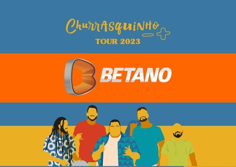 BETANO PATROCINA TURNÊ ‘CHURRASQUINHO 2023’, DO GRUPO DE PAGODE MENOS É MAIS 