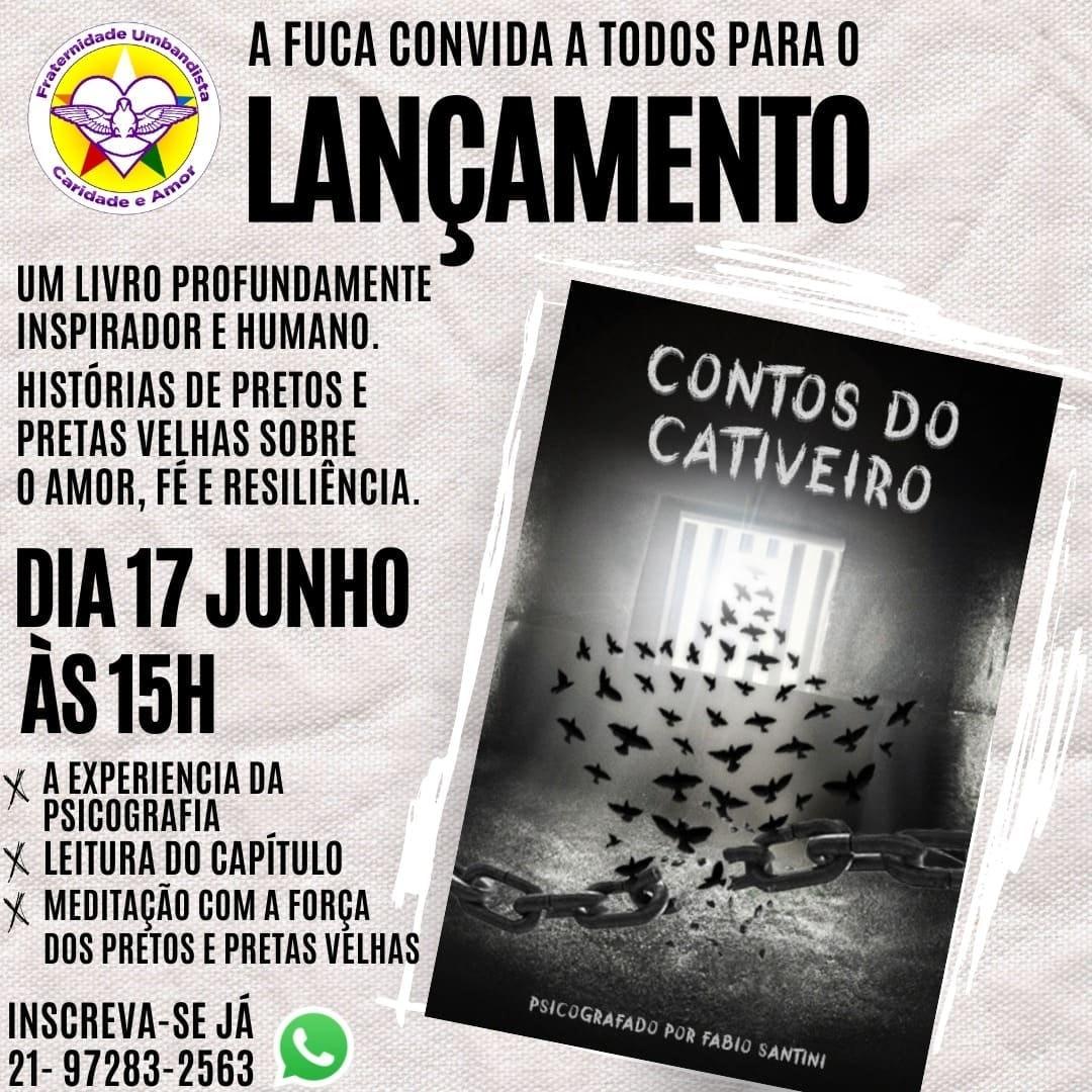 Livro “Contos do Cativeiro” será lançado com histórias inspiradoras de resiliência e fé