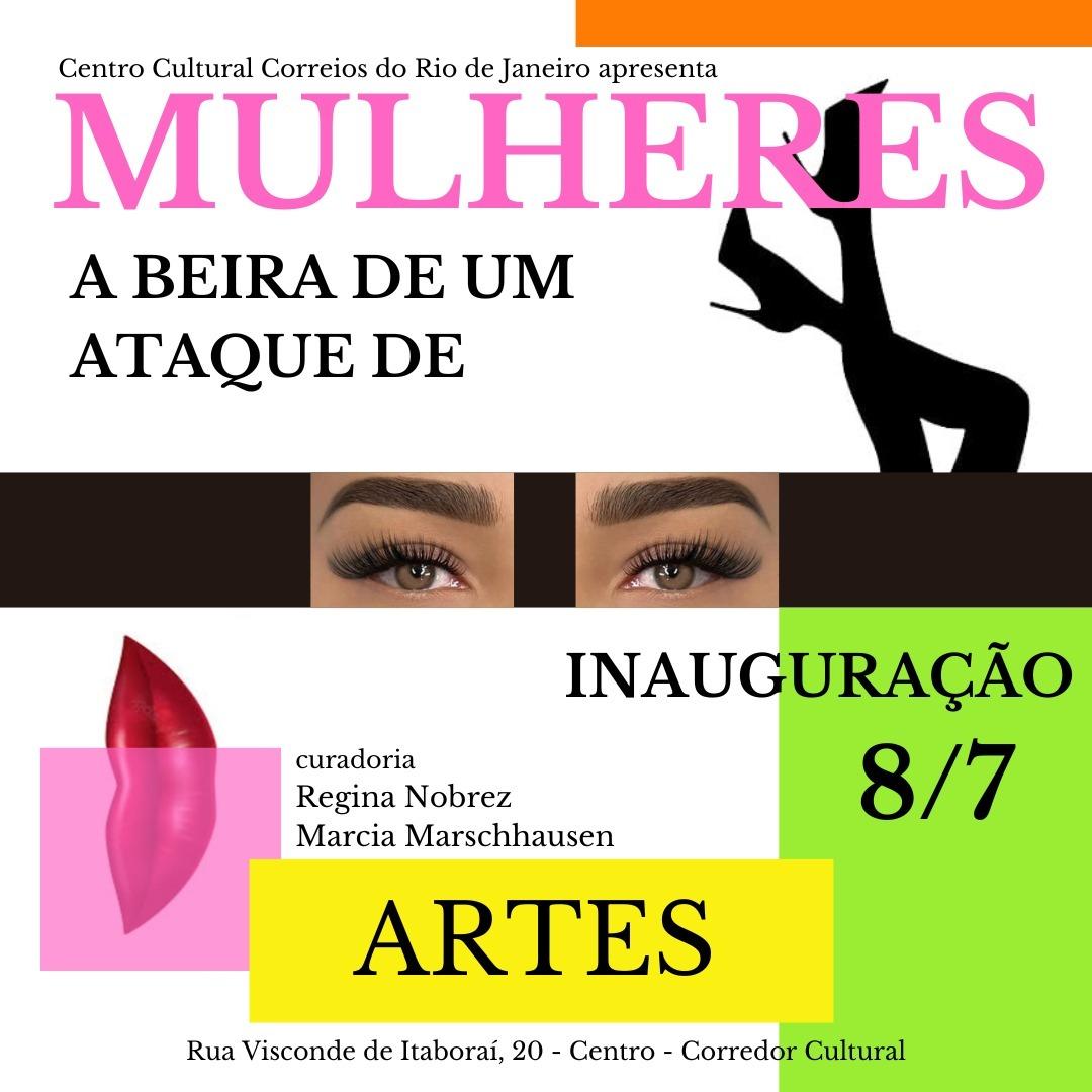 Exposição ‘Mulheres à Beira de Um Ataque de Artes’ no Centro Cultural Correios RJ destaca identidade feminina e sustentabilidade