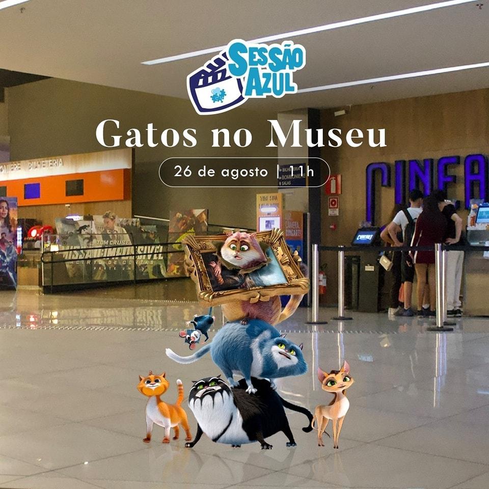 Boulevard Shopping Apresenta: Sessão Azul com o Filme “Gatos no Museu” para Crianças com Transtorno do Espectro Autista