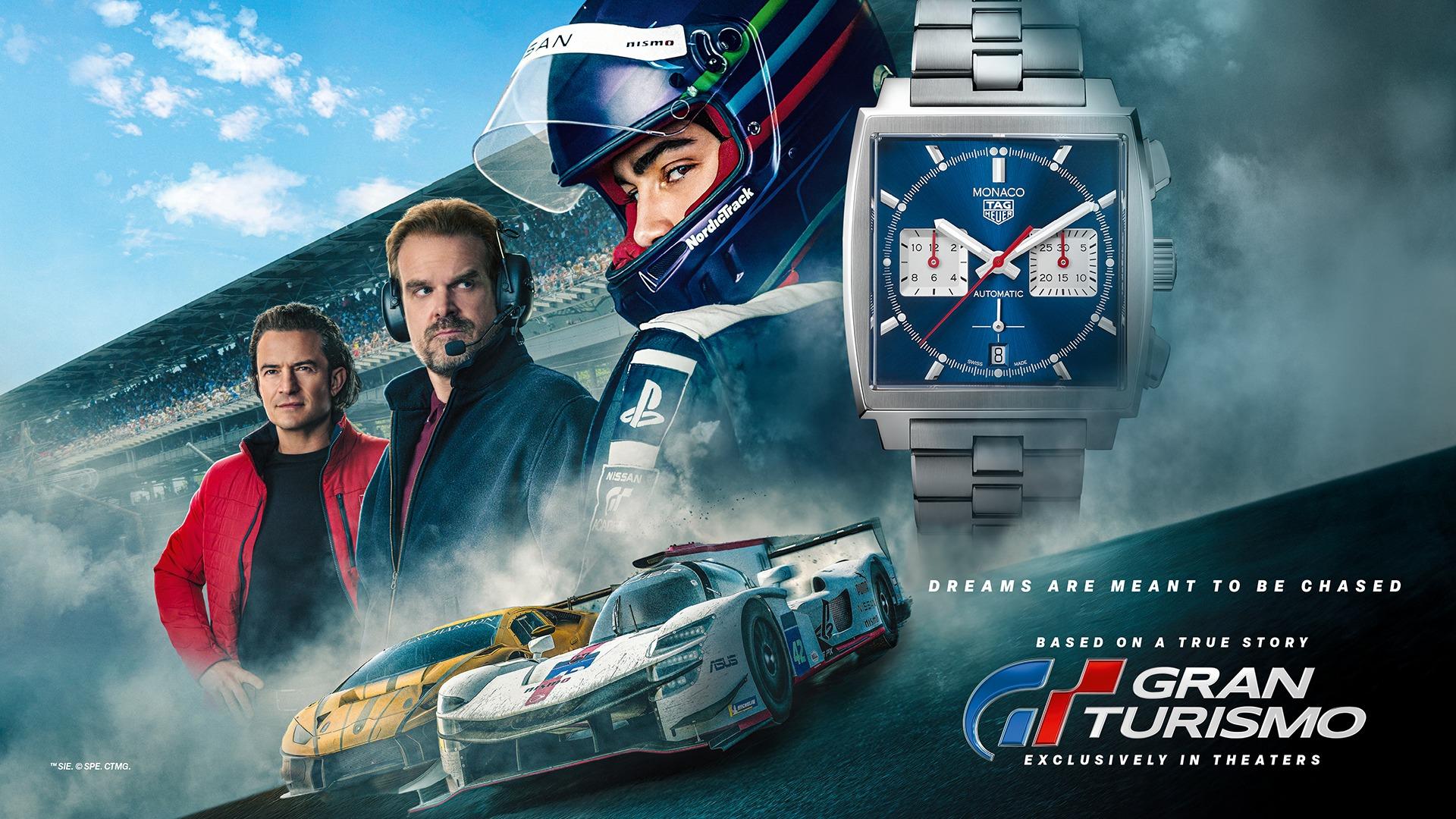 TAG Heuer Monaco Chega aos Cinemas no Filme da Sony Pictures Gran