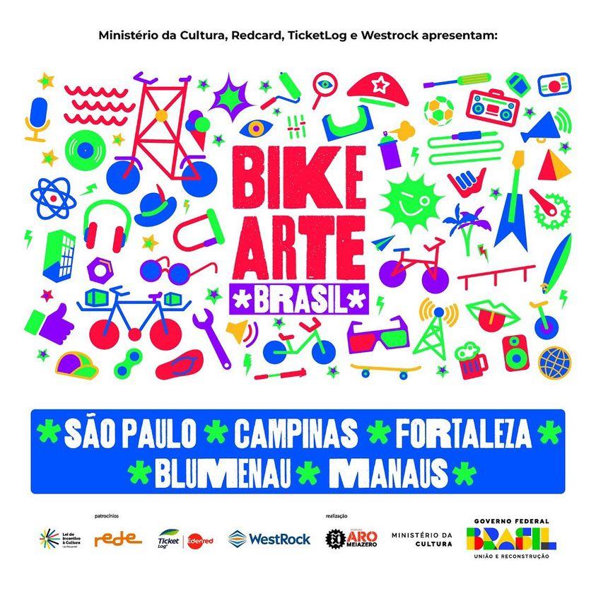 Bike Arte Brasil: Celebrando a Cultura da Bicicleta em Cinco Cidades Brasileiras
