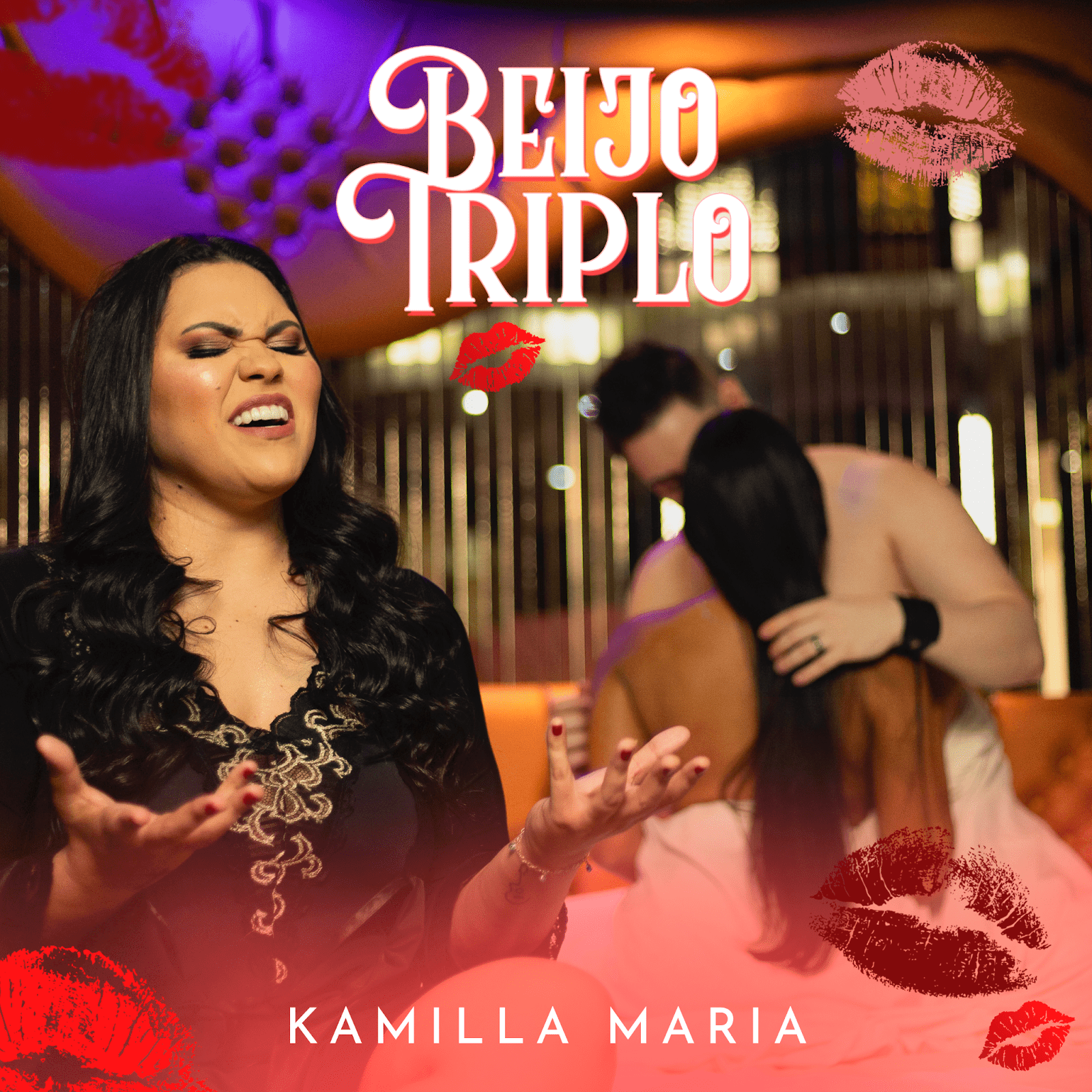 Kamilla Maria Lança “Beijo Triplo” e Encanta Fãs com Sua Nova Canção de Amor