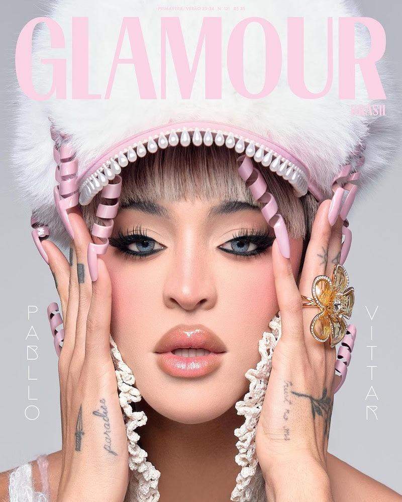 Pabllo Vittar estrela a terceira capa da edição impressa da Glamour Brasil de setembro