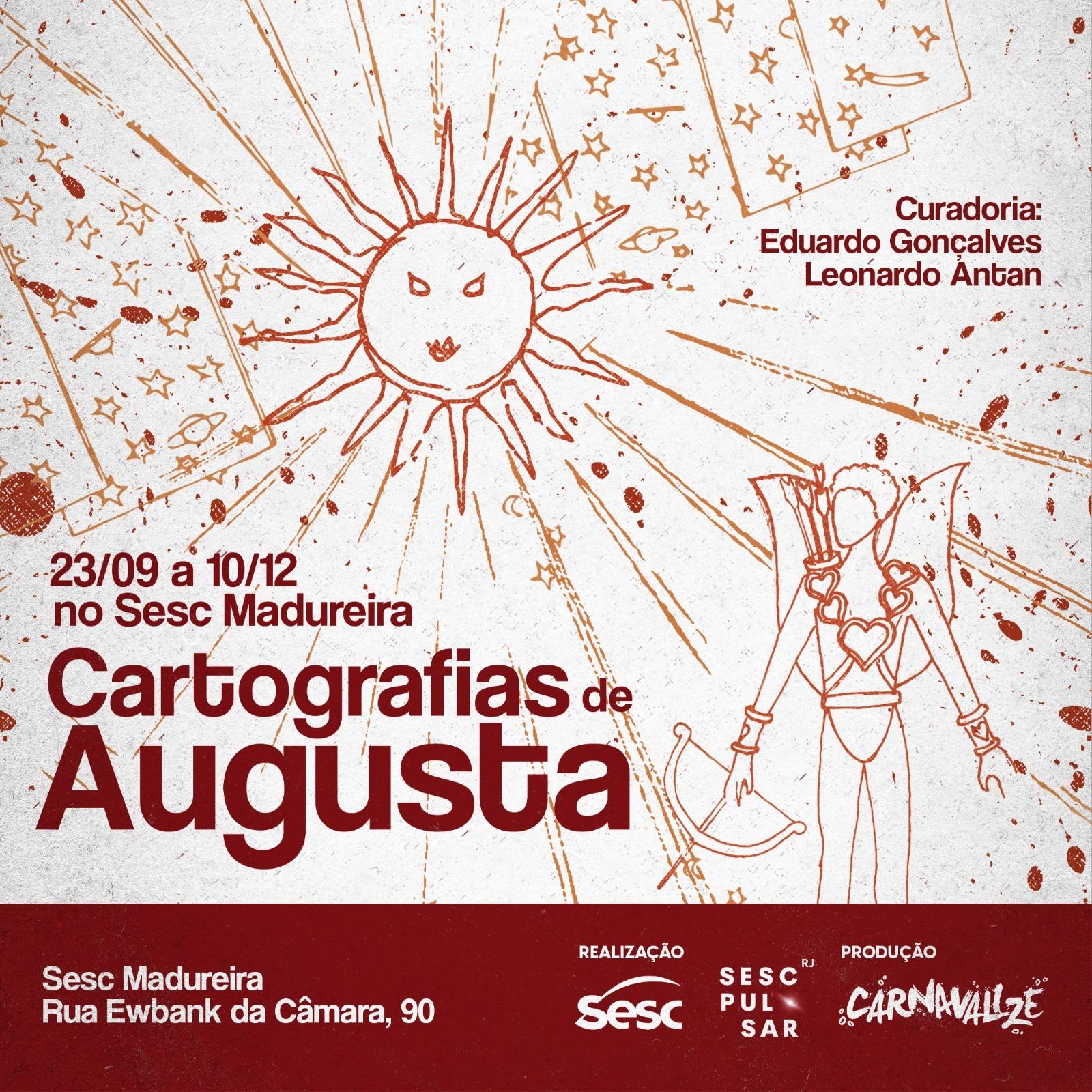 Exposição Cartografias de Augusta homenageia a carnavalesca Maria Augusta Rodrigues