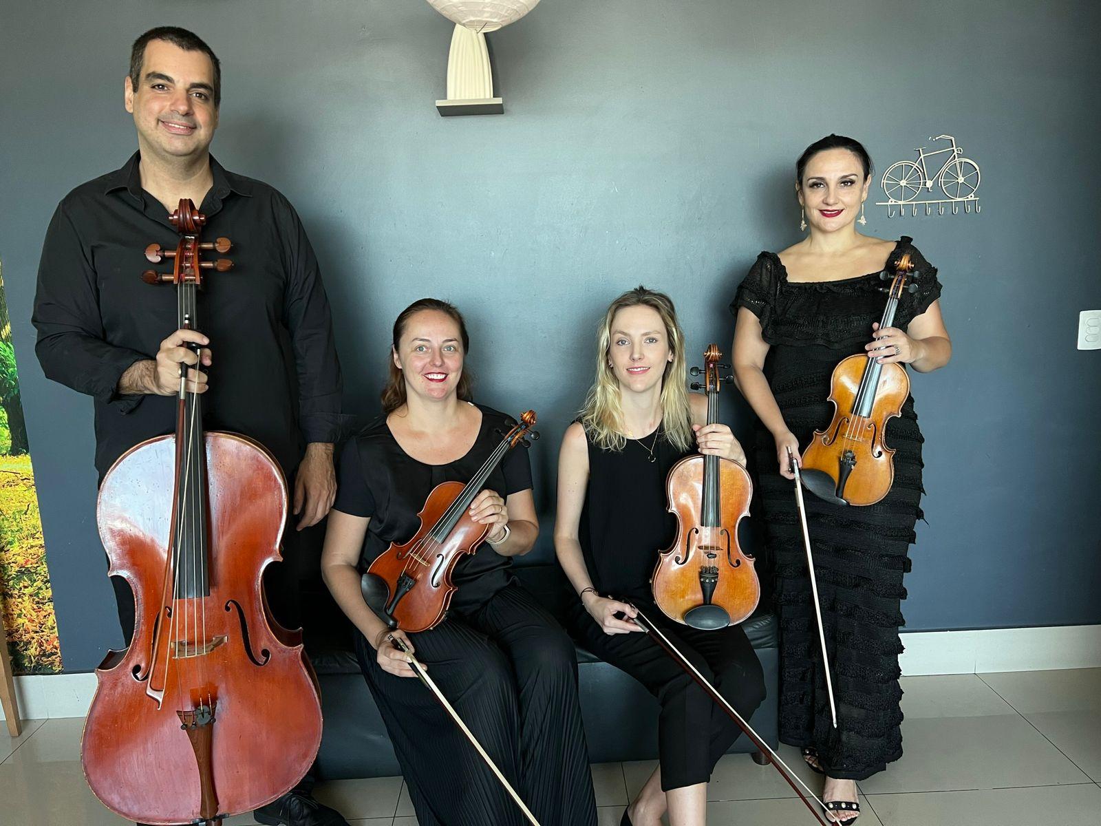 Quarteto Horizonte Encanta Público em Apresentação na Série de Música de Câmara da Orquestra Ouro Preto