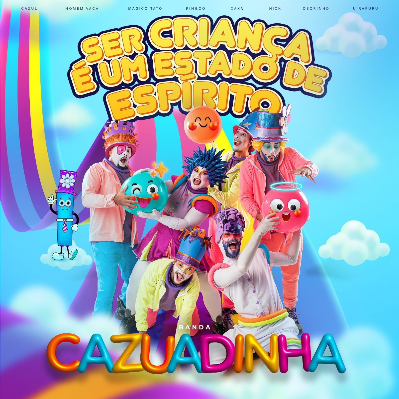 Cazuadinha lança EP e clipe para celebrar a infância