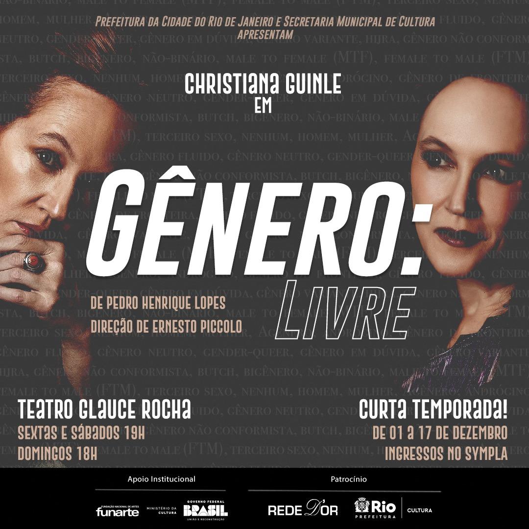 Desvendando Gênero: O Monólogo de Christiana Guinle que Quebra Barreiras no Teatro