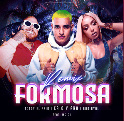 Kaio Viana Brilha na Espanha com o Remix de “Formosa” ao Lado de Bad Gyal e Totoy el Frio