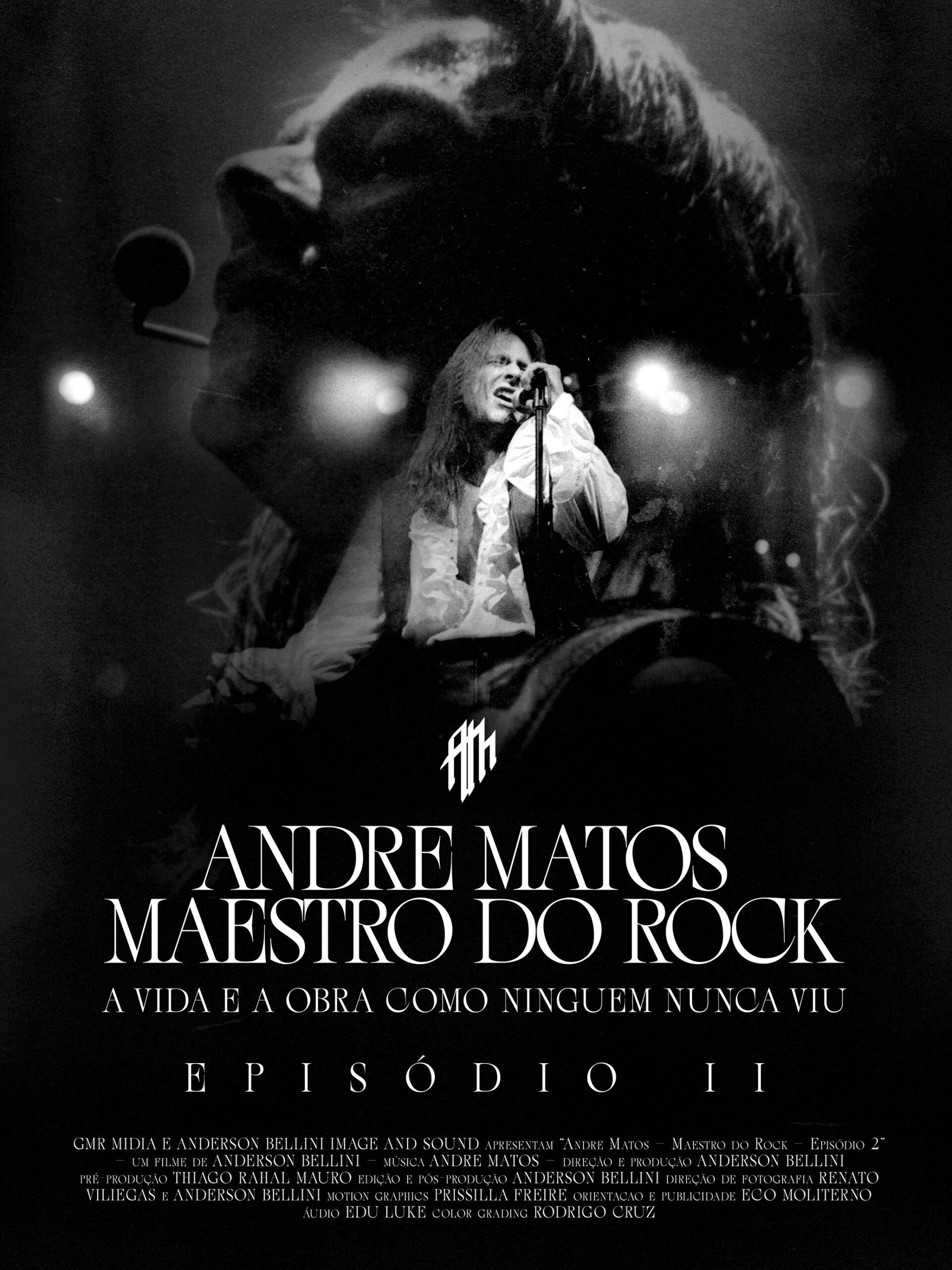 Documentário “Andre Matos – Maestro do Rock” lança 2º episódio em plataformas de streaming