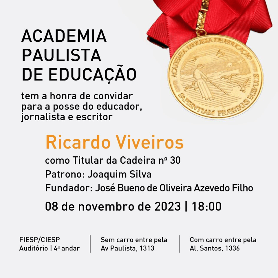 Ricardo Viveiros: Uma Jornada de Excelência na Academia Paulista de Educação