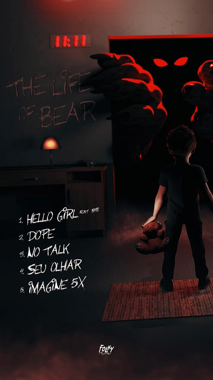 Folky lança mixtape “The Life Of Bear” e expõe vulnerabilidades e melancolia