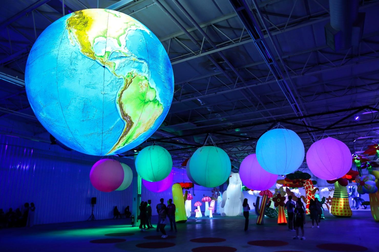 Exposição interativa “Blow Up: um sopro de diversão” atrai mais de 20 mil visitantes no Rio de Janeiro