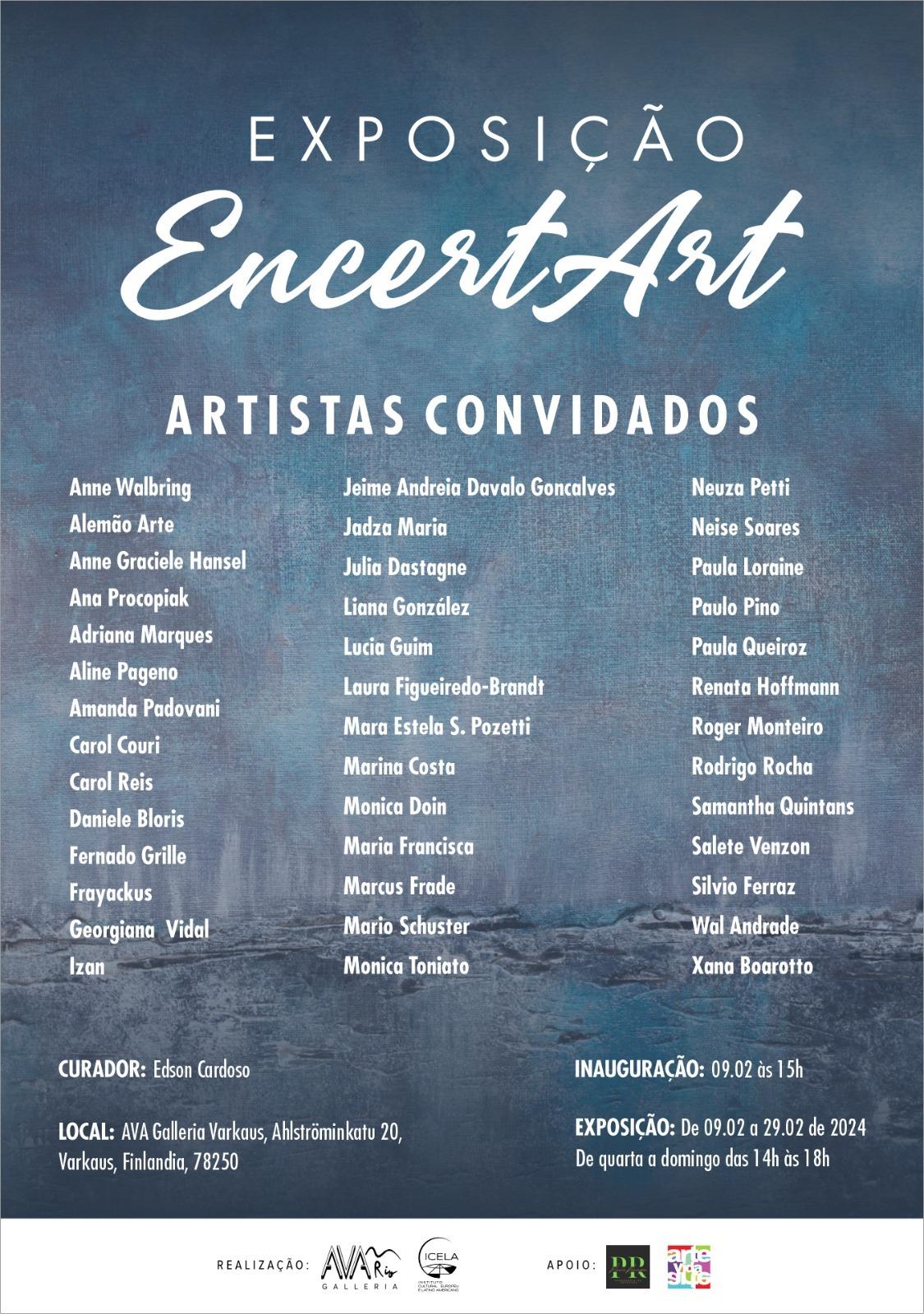 A Vanguarda Artística Revelada: Exposição “EncertArt” na Ava Galleria Varkaus