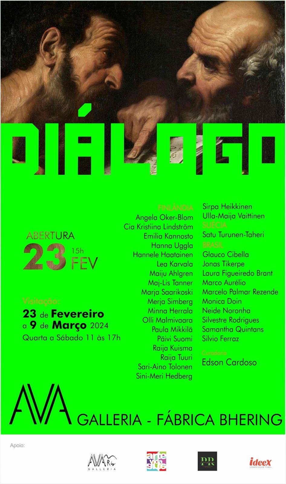 Diálogos: Exposição na Ava Galleria Rio promove encontro intercultural através da arte