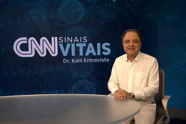 CNN Brasil estreia programa “Sinais Vitais – Dr. Kalil Entrevista” com foco em saúde e bem-estar