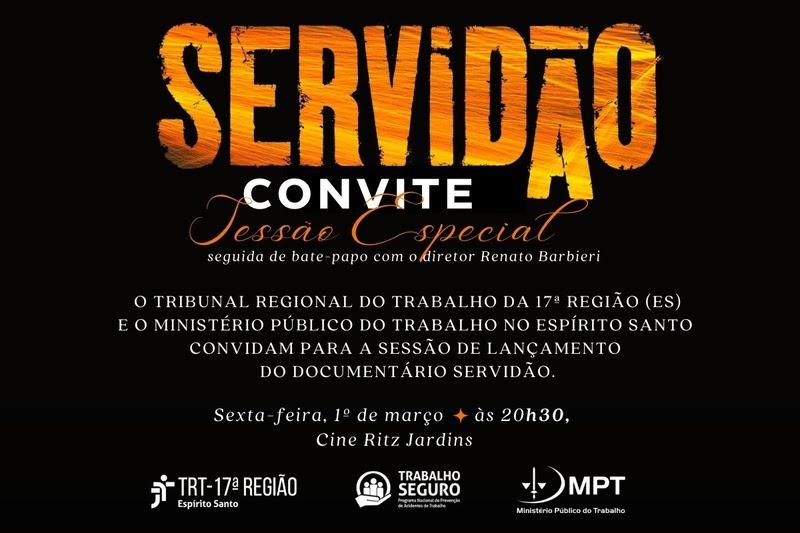 Cine Ritz Jardins recebe exibição e debate do documentário “Servidão” sobre a escravidão contemporânea no Brasil