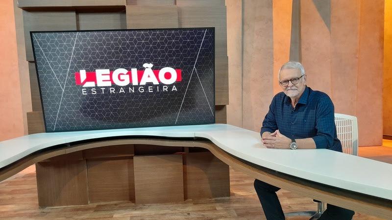 ALBERTO GASPAR RECEBE ERNESTO PAGLIA E LEÃO SERVA NO LEGIÃO ESTRANGEIRA, NESTA QUARTA (27), NA TV CULTURA