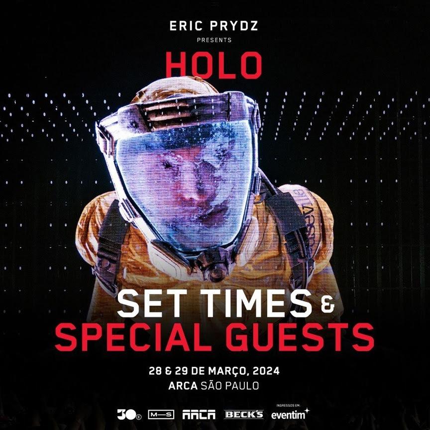 Eric Prydz traz espetáculo HOLO a São Paulo com DJs de peso