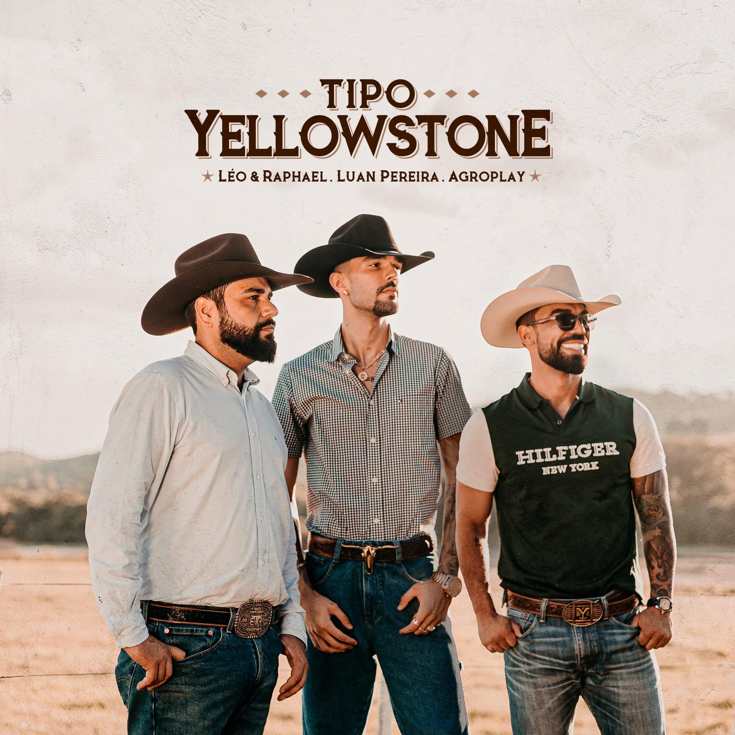 A colaboração divertida de Léo & Raphael e Luan Pereira em “Tipo Yellowstone”