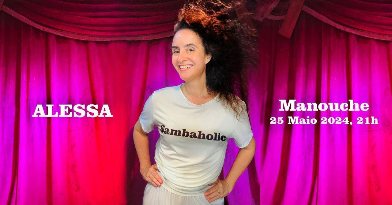 Alessa convida para o show “Sambholic”, com convidados do samba e desfile da nova coleção