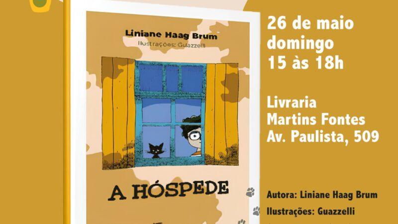 Escritora Liniane Haag Brum lança “A Hóspede”, seu primeiro livro infantojuvenil