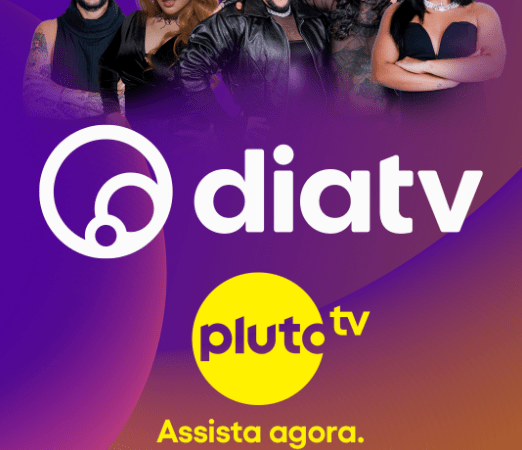 Pluto TV e DiaTV firmam parceria de conteúdo para lançamento de novo canal na plataforma