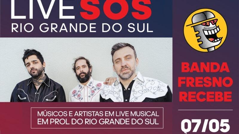 Fresno e Podpah se unem em live solidária em prol do Rio Grande do Sul
