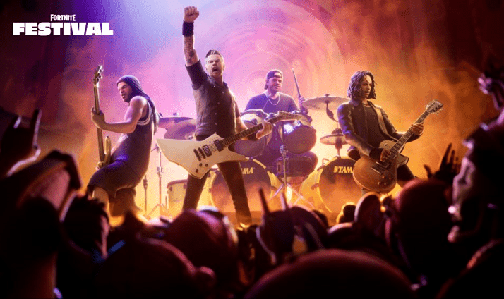 Metallica invade o Fortnite: Show “In-Game” e temporada de metal