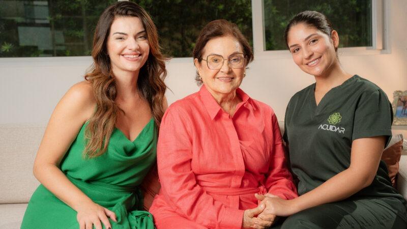 Atriz Mayana Neiva e a importância do cuidador na vida familiar
