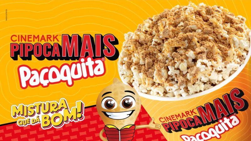 Cinemark e Santa Helena: Pipoca Mais agora tem sabor de Paçoquita!