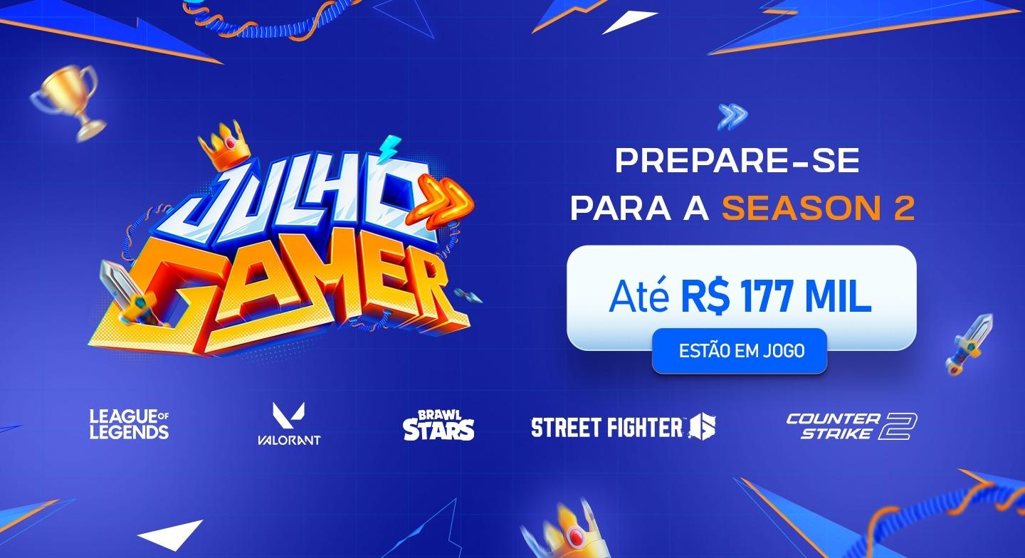 KaBuM! esquenta o Julho Gamer com torneios de games