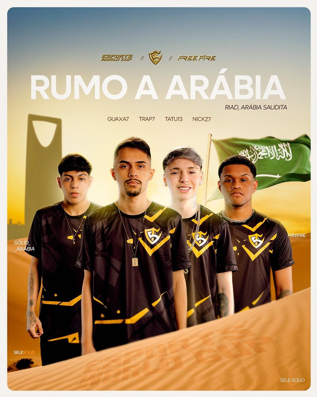 Team Solid decola para a Arábia Saudita