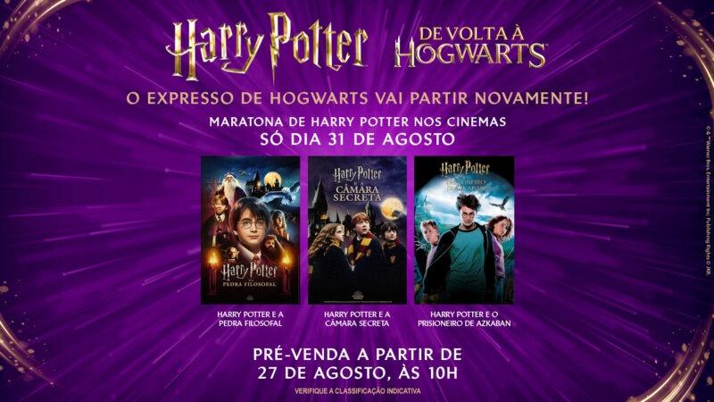 Maratona Harry Potter por R$15: Cinemark abre pré-venda