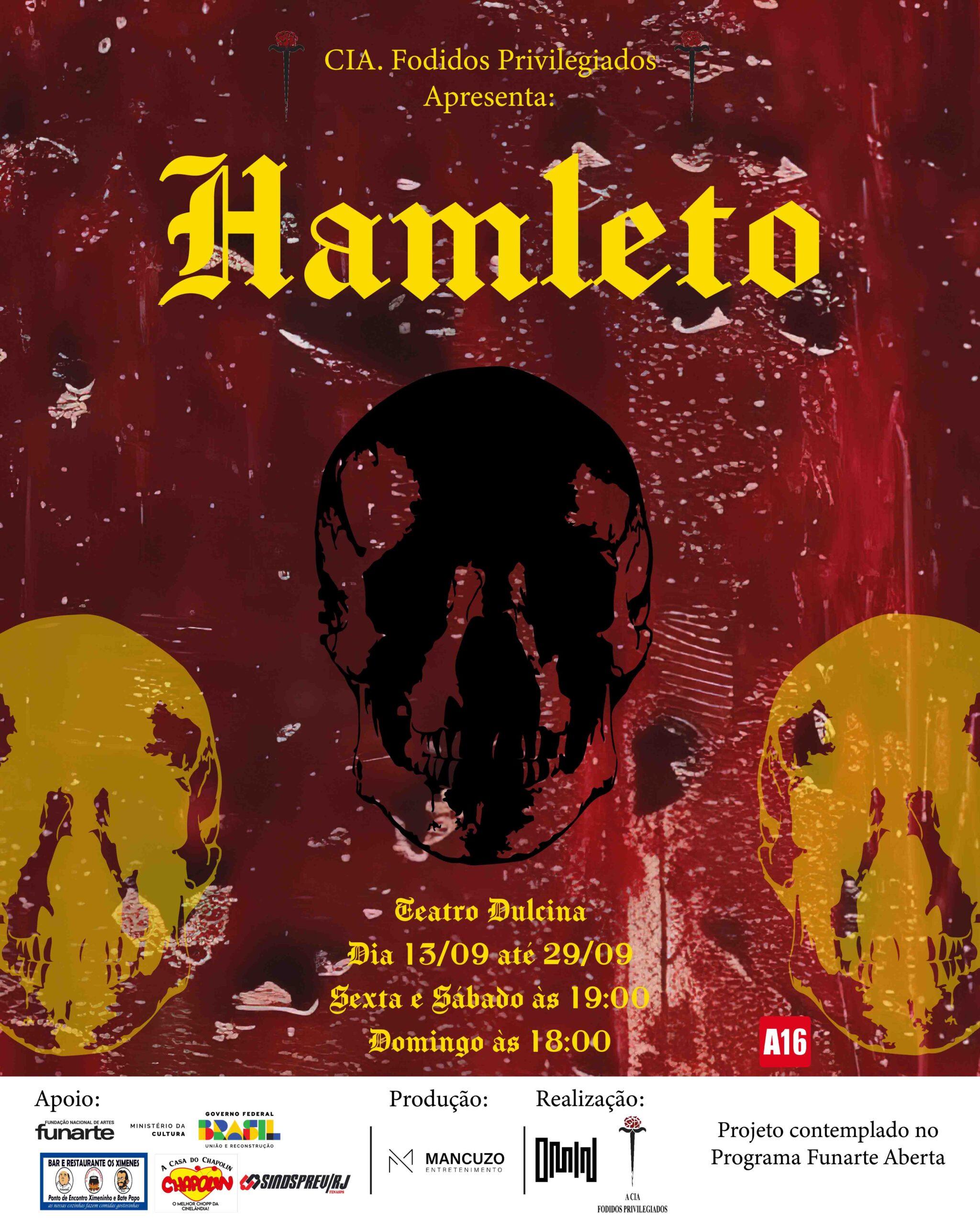 Homenagem a Abujamra: “Hamleto” com IA no Teatro Dulcina