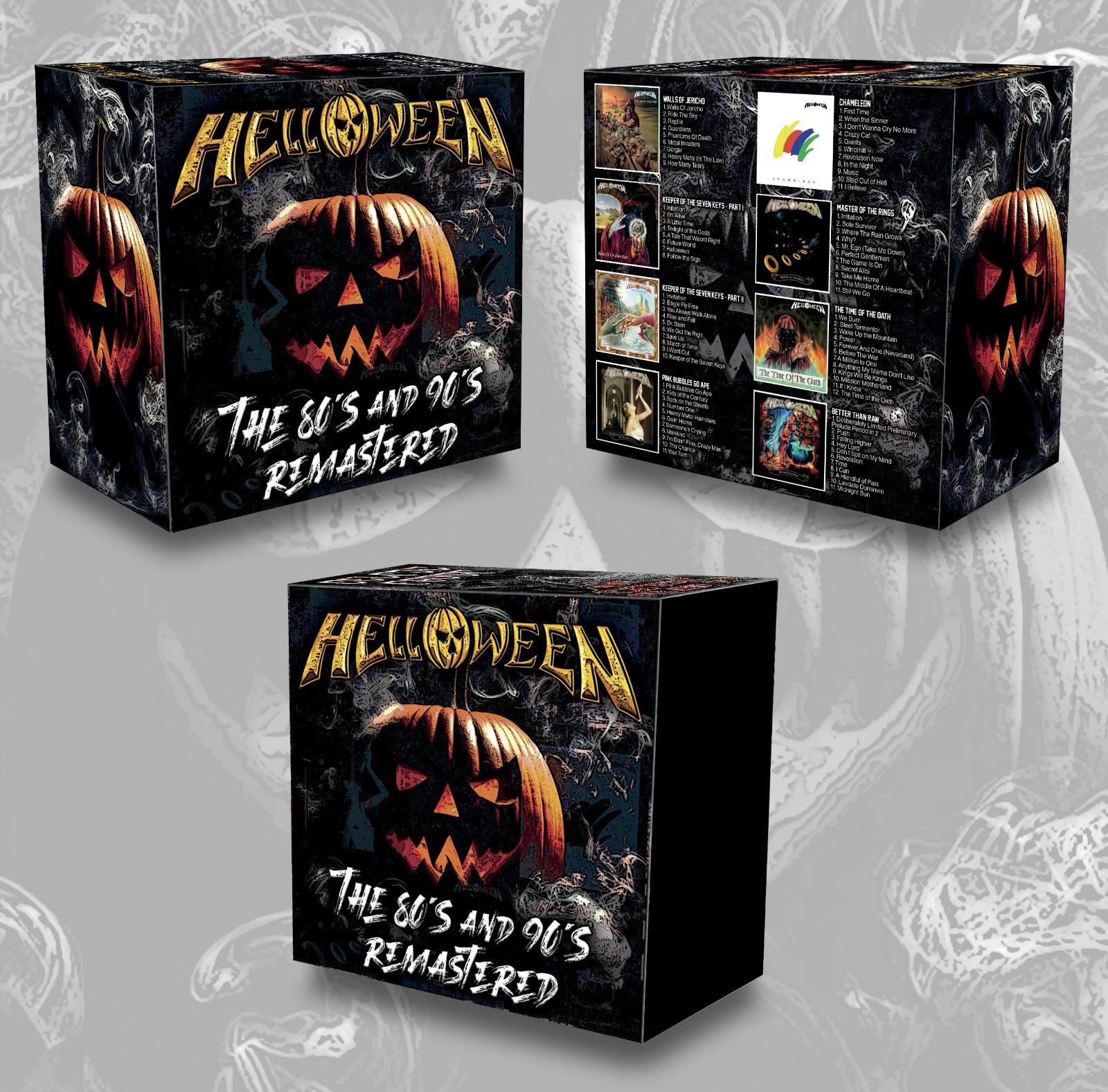 Helloween: Box com os 8 primeiros álbuns chega ao Brasil!